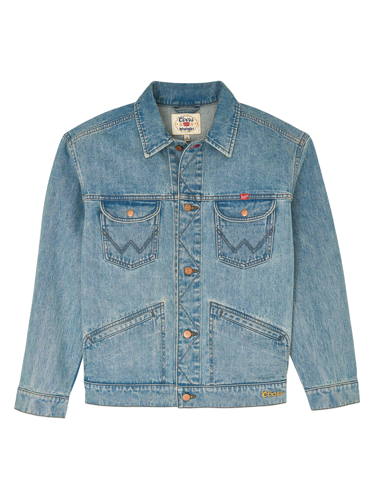 Beer Washed Embroidery Jacket