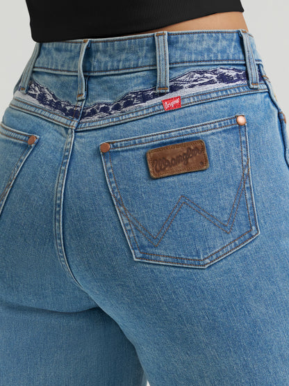 Womens Bailey Flare Beer Wash