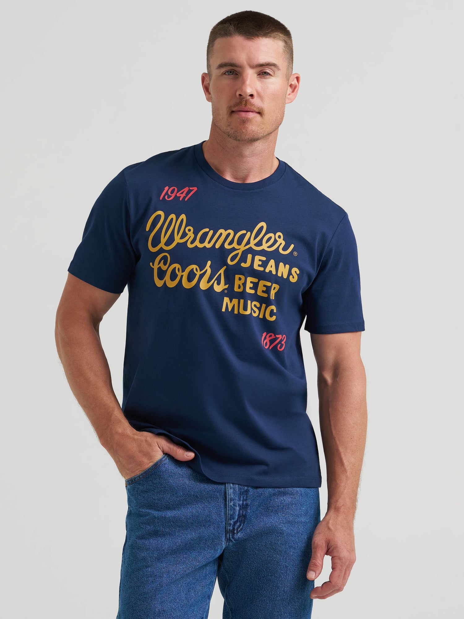 Navy Tee