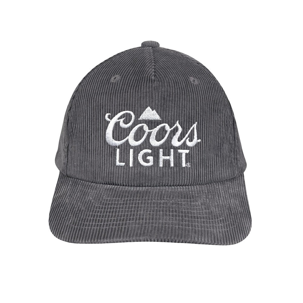 Casquette snapback en corduroy