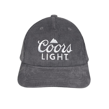 Casquette snapback en corduroy